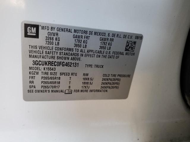 2015 CHEVROLET SILVERADO #3303959707