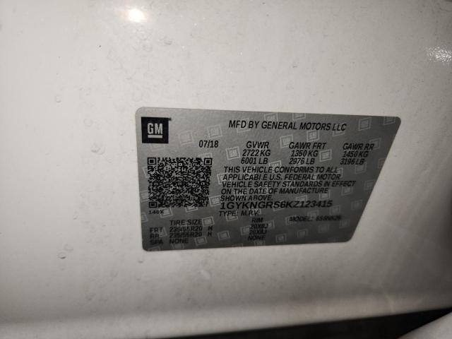 2019 CADILLAC XT5 PLATIN - 1GYKNGRS6KZ123415