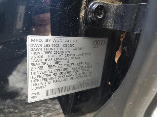 2017 AUDI Q7 PREMIUM - WA1LAAF79HD025790