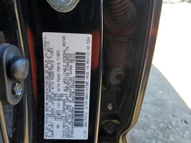 2015 TOYOTA TACOMA DOU #3302647166