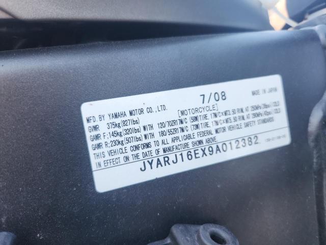 2009 YAMAHA YZFR6 #3292741588