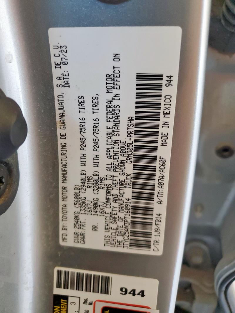 2023 TOYOTA TACOMA DOU #3302985614