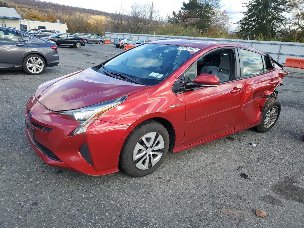 Lot #3302687030 2017 TOYOTA PRIUS