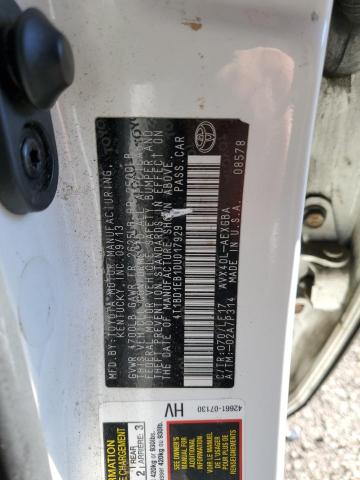 2013 TOYOTA AVALON HYB #3290200239