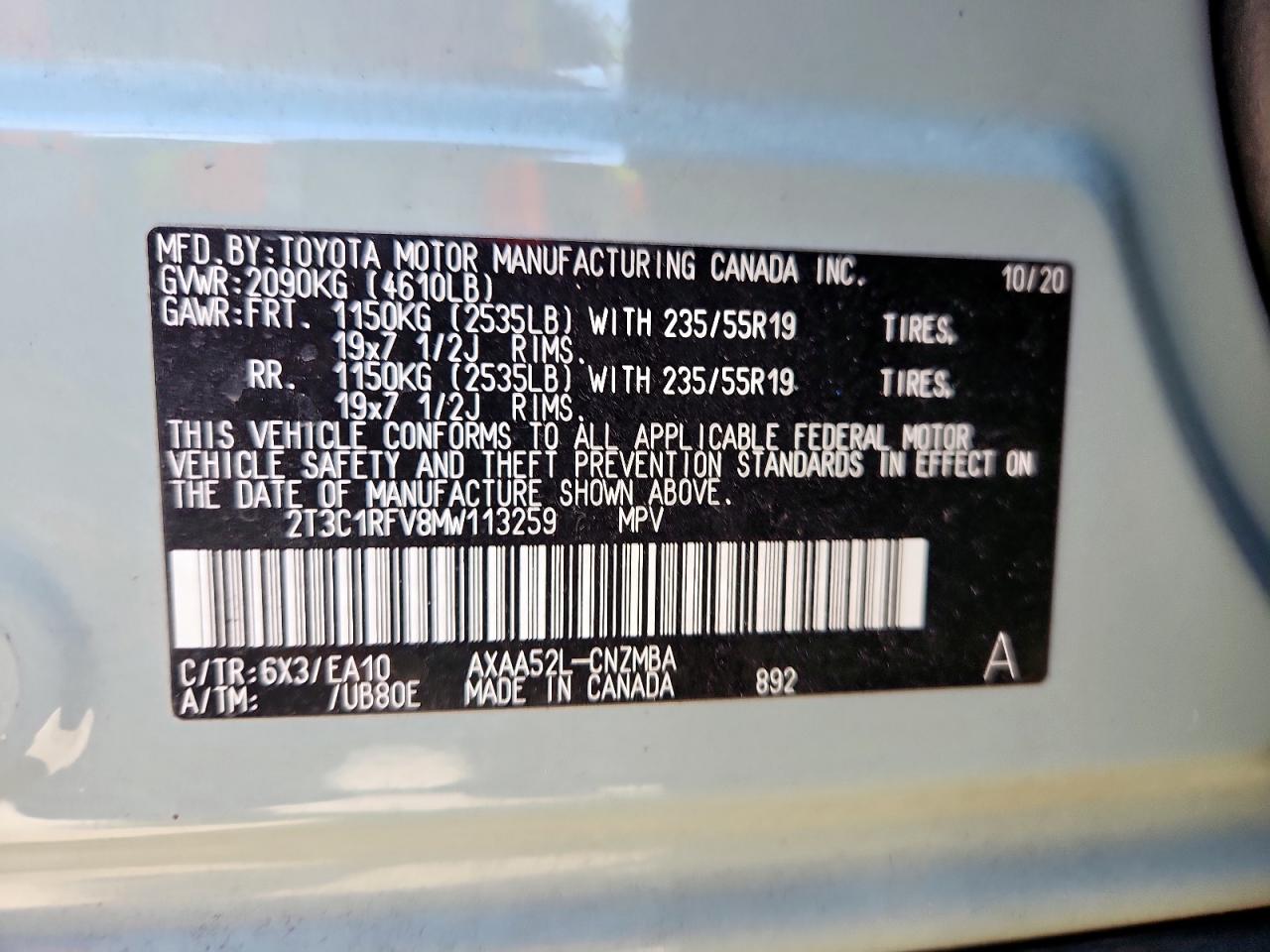 TOYOTA RAV4 XLE PREMIUM