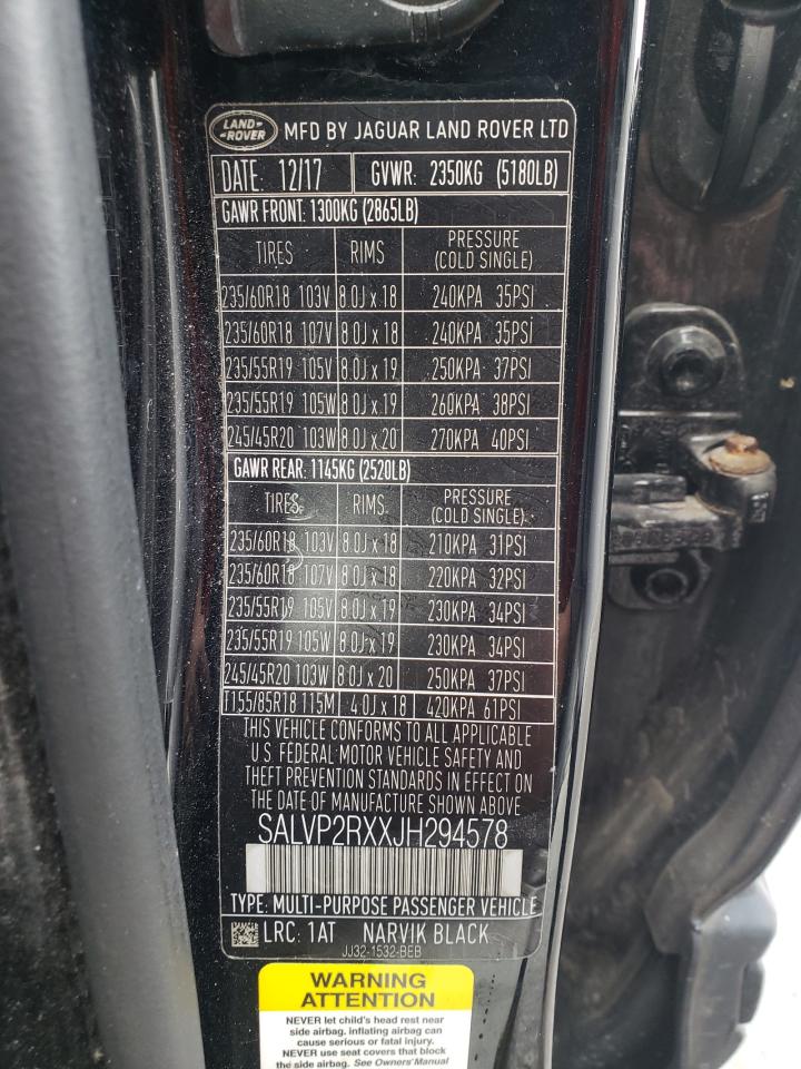 LAND ROVER RANGE ROVER SE