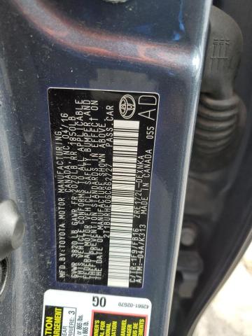 2016 TOYOTA COROLLA L #3298029137