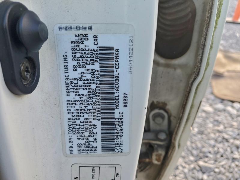 2002 TOYOTA CAMRY #3302923159