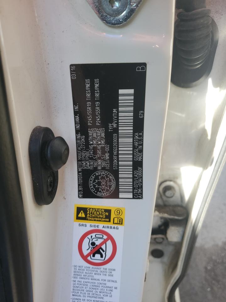 TOYOTA HIGHLANDER LIMITED