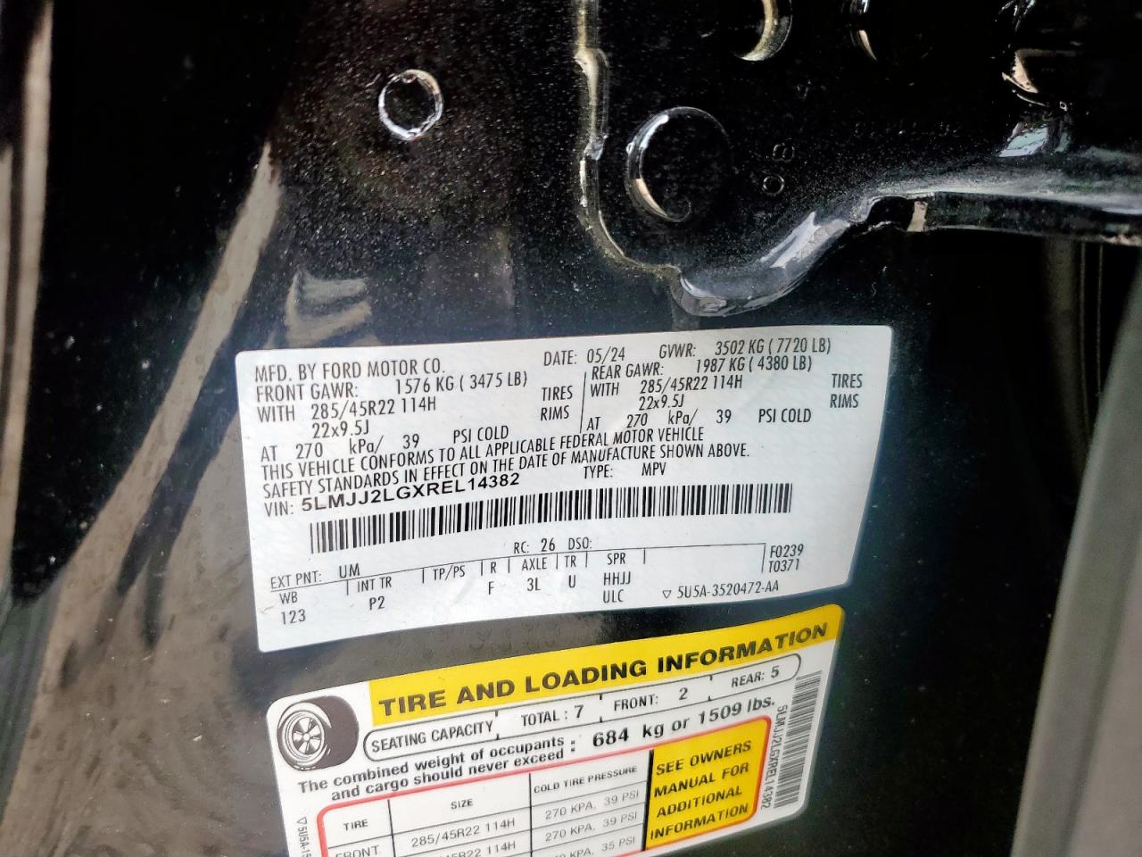 LINCOLN NAVIGATOR RESERVE