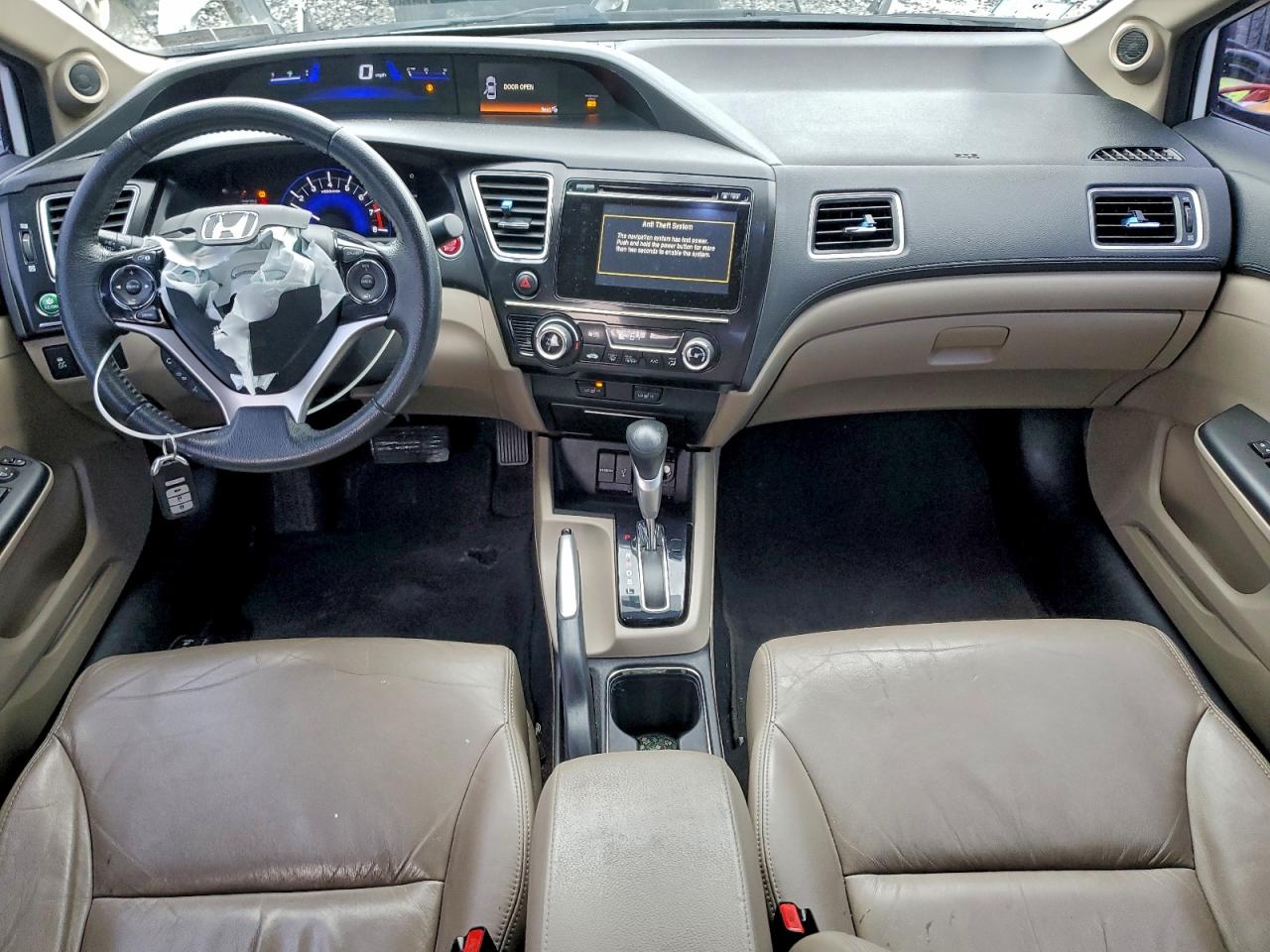 Lot #3312605158 2015 HONDA CIVIC EXL