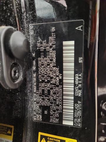 2011 TOYOTA HIGHLANDER #3302923101