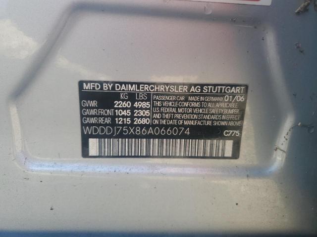 2006 MERCEDES-BENZ CLS 500C #3296290411