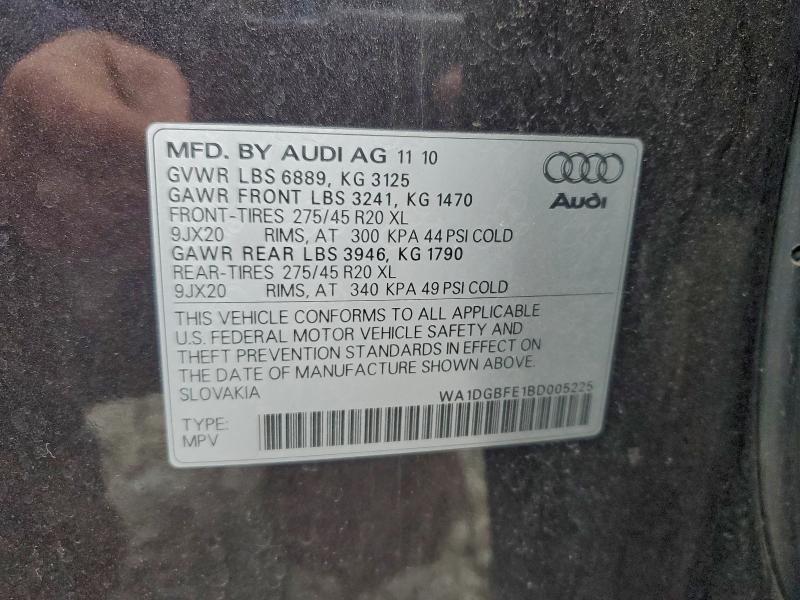 2011 AUDI Q7 PRESTIG #3297948779