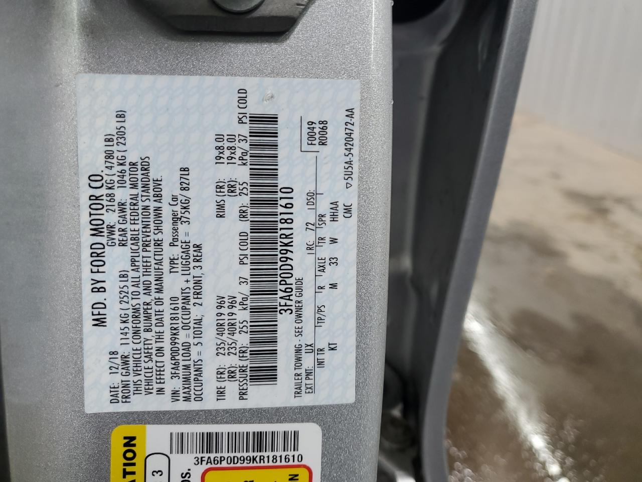 FORD FUSION TITANIUM