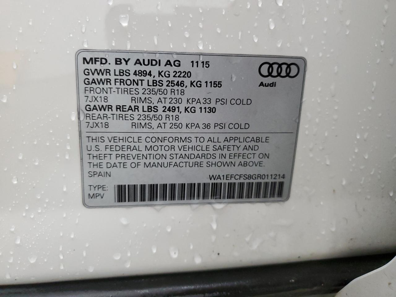 AUDI Q3 PREMIUM PLUS
