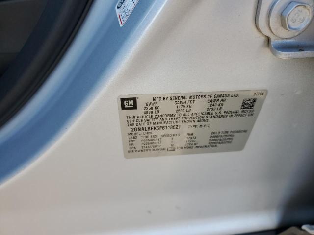 2015 CHEVROLET EQUINOX LT #3284772527