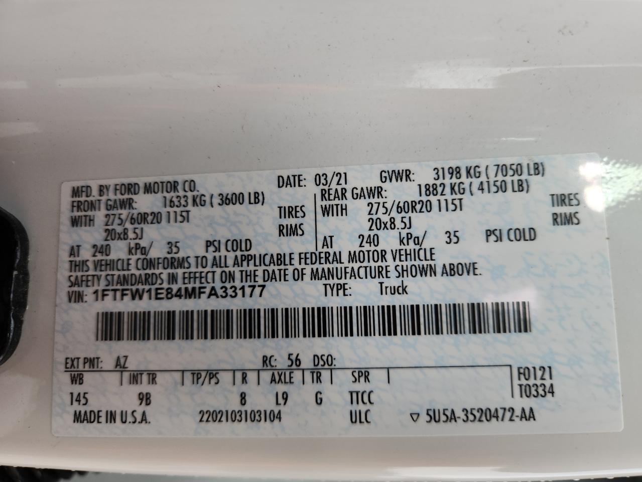 FORD F-150 SUPERCREW