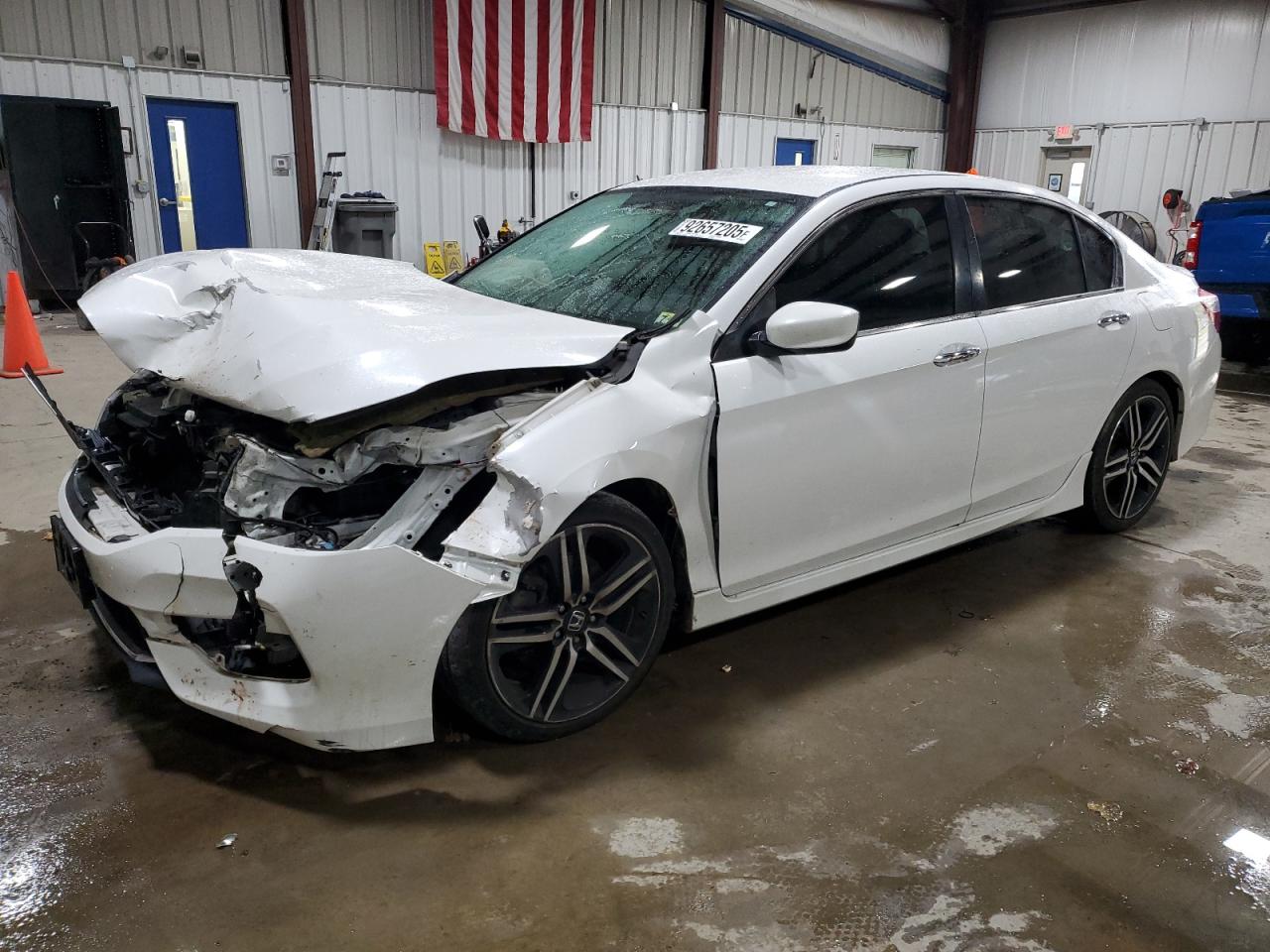 Lot #3315988108 2017 HONDA ACCORD SPO