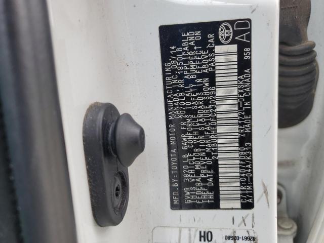 2015 TOYOTA COROLLA L #3302735008