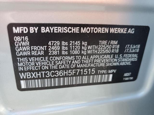 2017 BMW X1 XDRIVE2 #3293443506