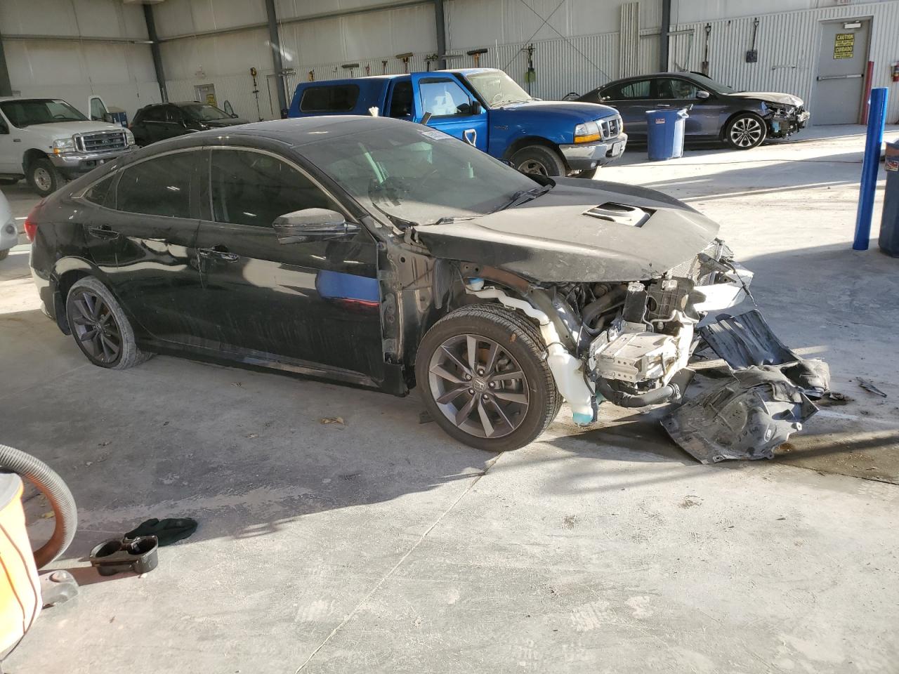 Lot #3308449280 2019 HONDA CIVIC EX