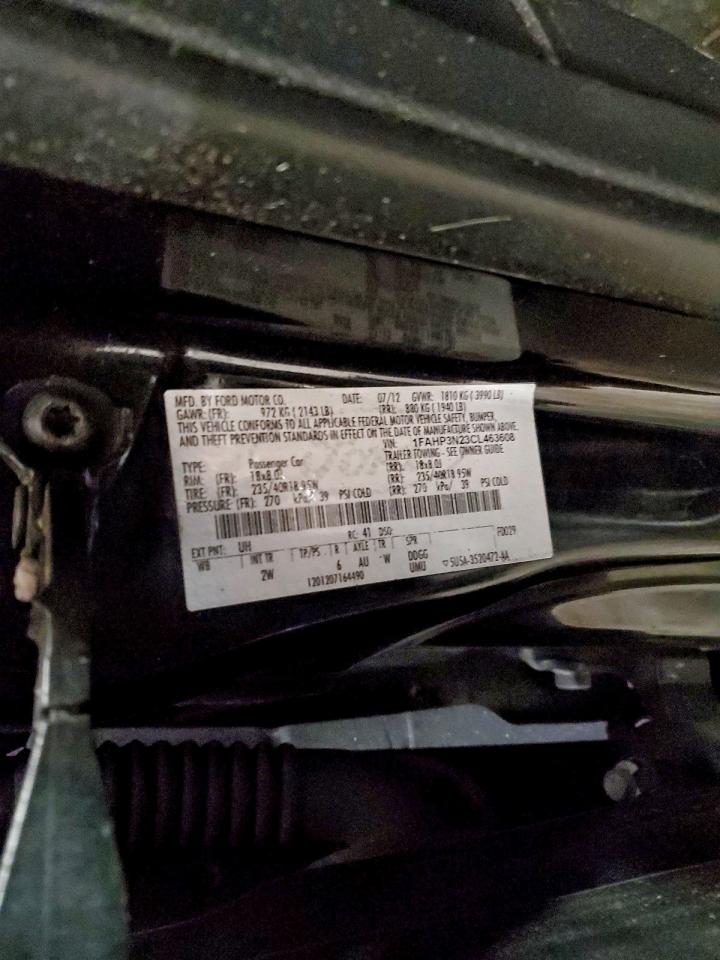 Lot #3302905007 2012 FORD FOCUS TITA