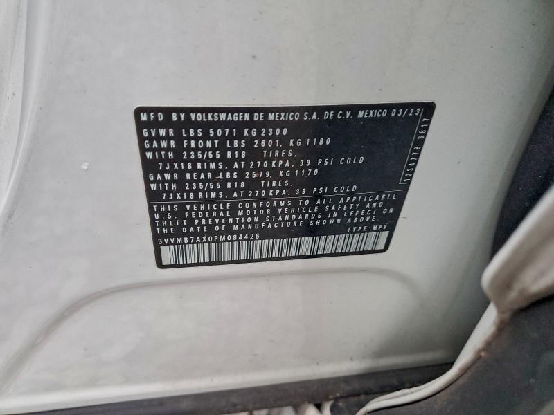 2023 VOLKSWAGEN TIGUAN SE #3304692933