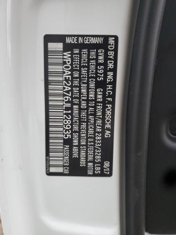 2018 PORSCHE PANAMERA 4 #3293454412