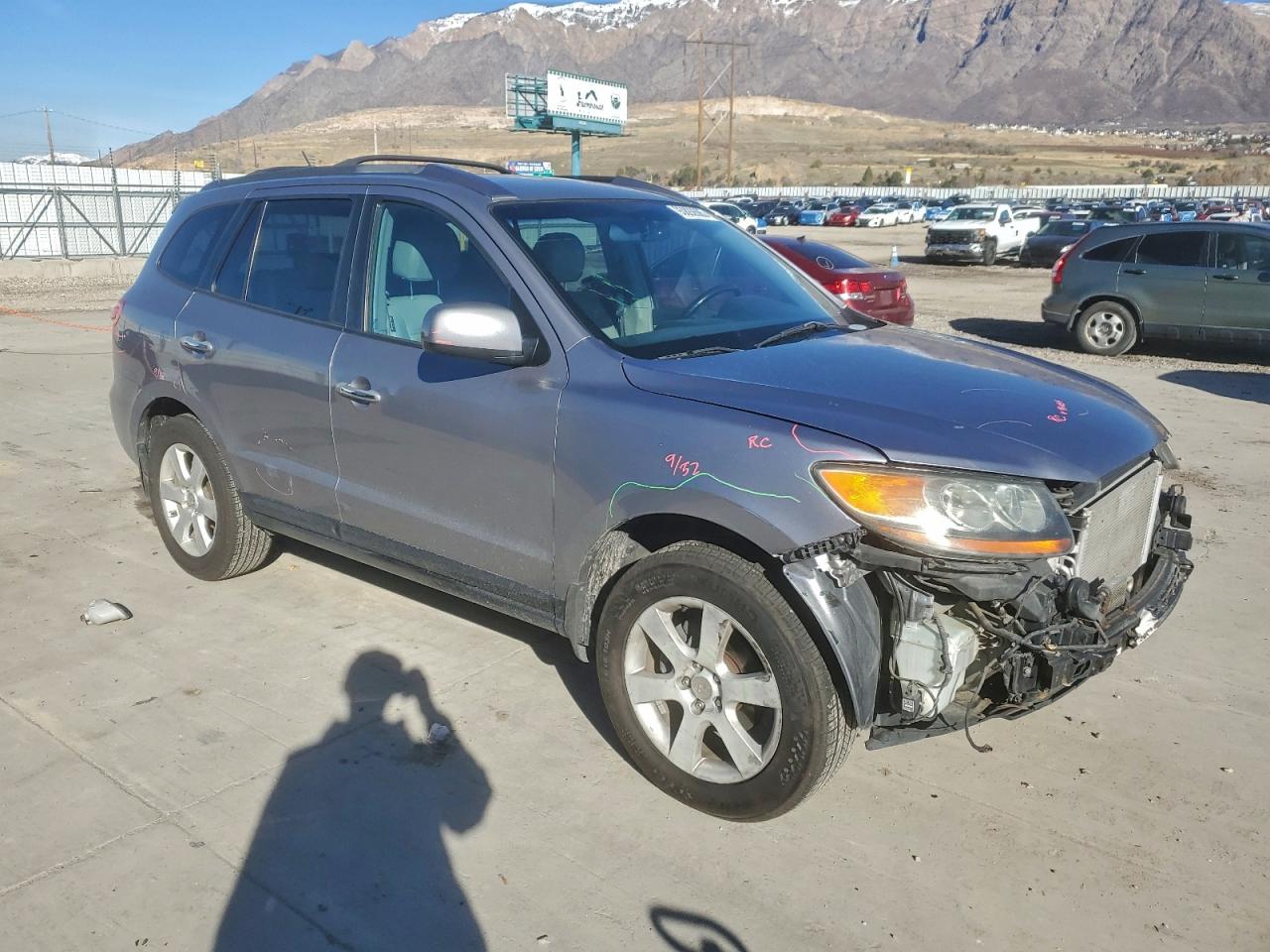 Lot #3297319389 2007 HYUNDAI SANTA FE S