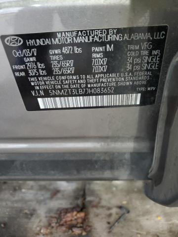 2018 HYUNDAI SANTA FE S - 5NMZT3LB7JH083652