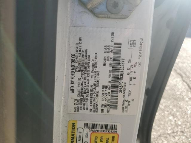 2016 FORD FUSION SE #3296328419