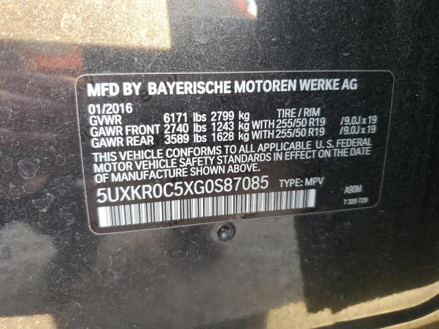 2016 BMW X5 XDRIVE3 #3294534625