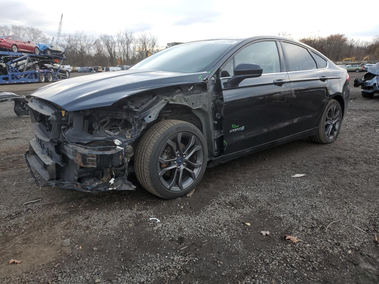 Lot #3315724361 2018 FORD FUSION SE