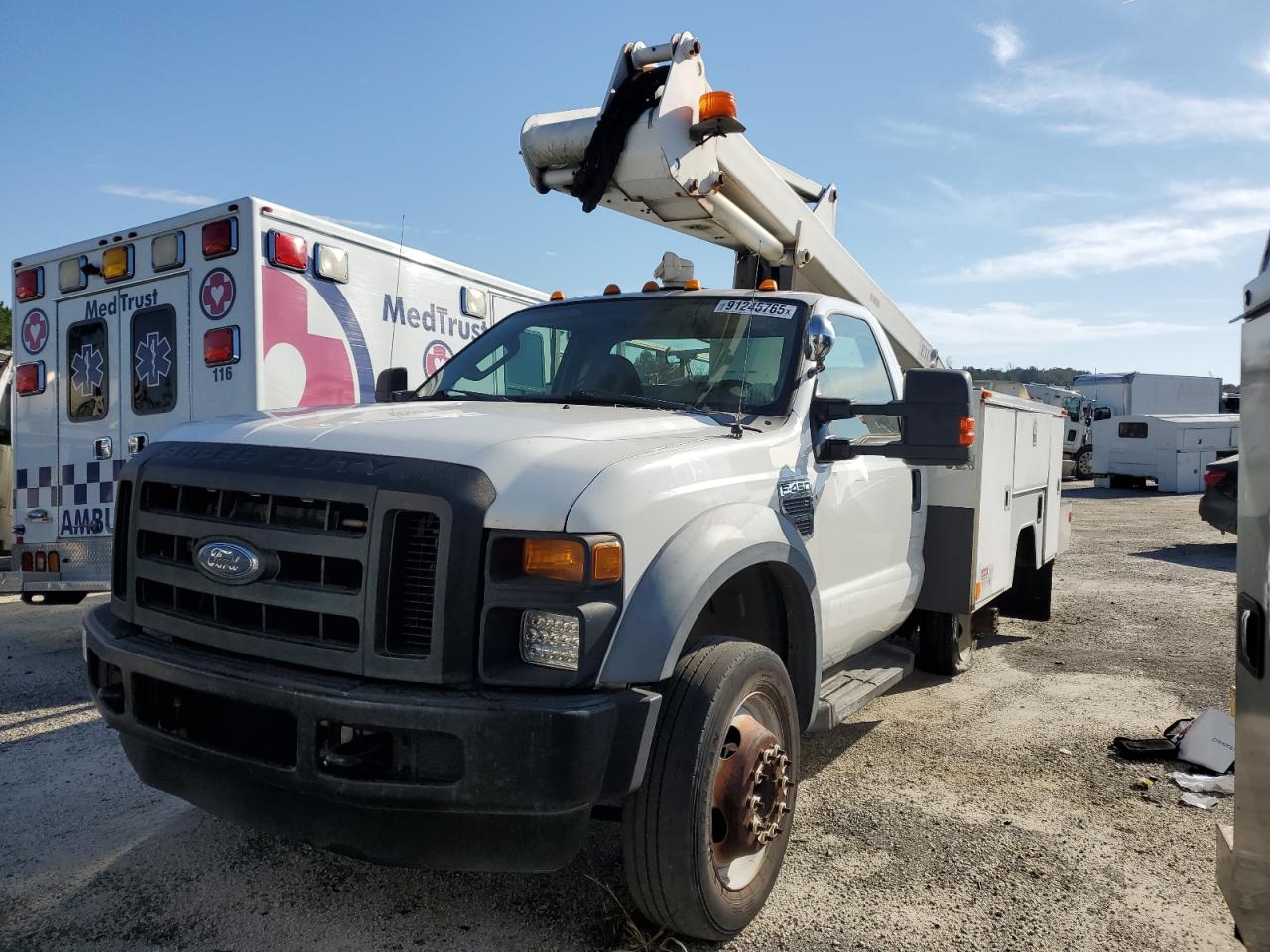 Lot #3284698322 2008 FORD F450 SUPER