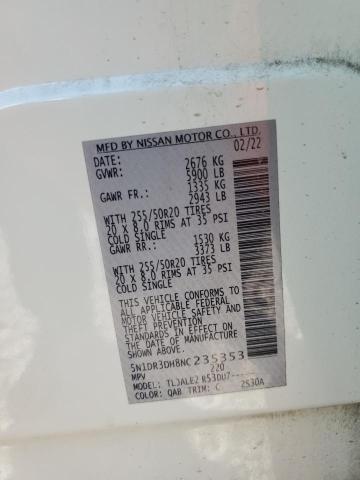 2022 NISSAN PATHFINDER #3315890135