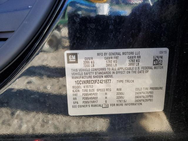 2015 CHEVROLET SILVERADO #3303947721