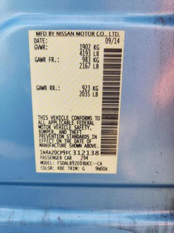 2015 NISSAN LEAF S - 1N4AZ0CP9FC312138