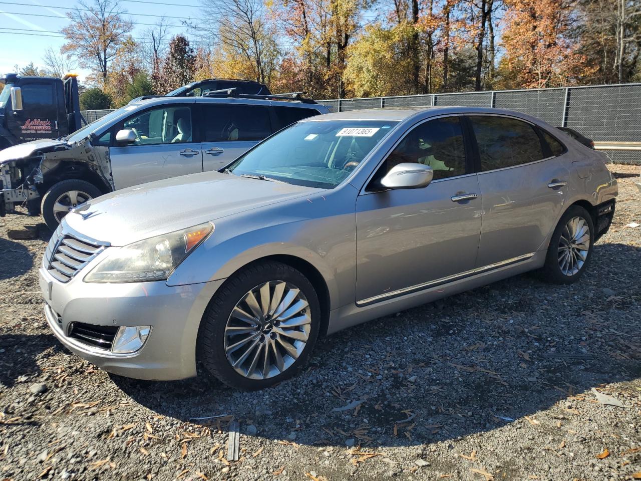 Lot #3286660290 2014 HYUNDAI EQUUS SIGN