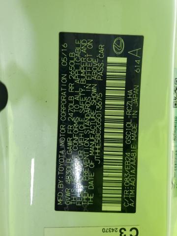 2016 LEXUS RC 350 #3296209426