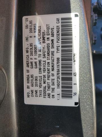 2009 HONDA ACCORD EX #3291180965