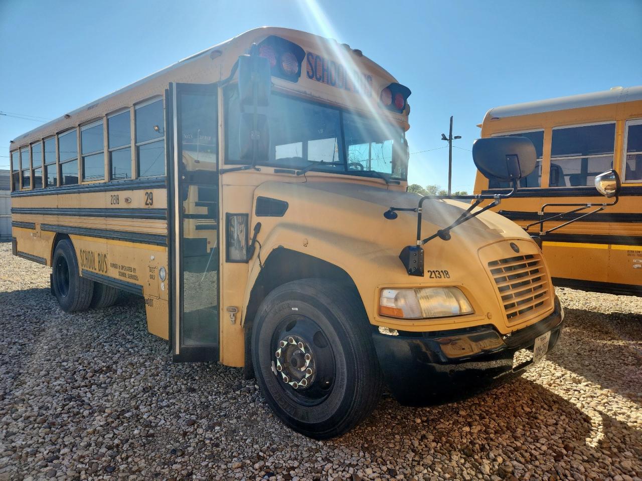 Lot #3305292309 2012 BLUE BIRD SCHOOL BUS