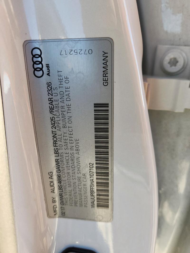 2017 AUDI A3 E-TRON #3292446678