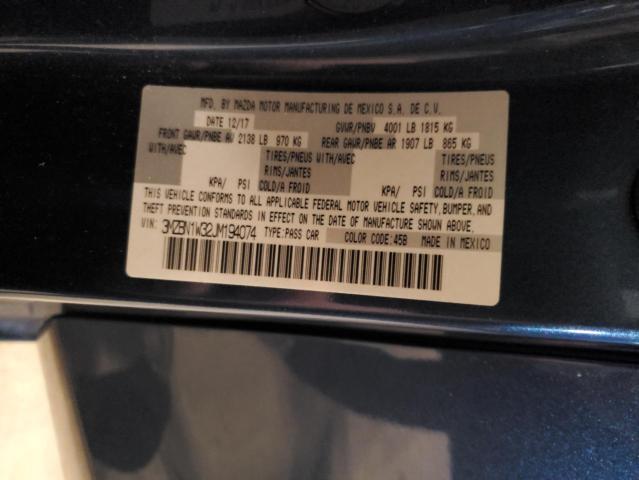 2018 MAZDA 3 GRAND TO #3296338406