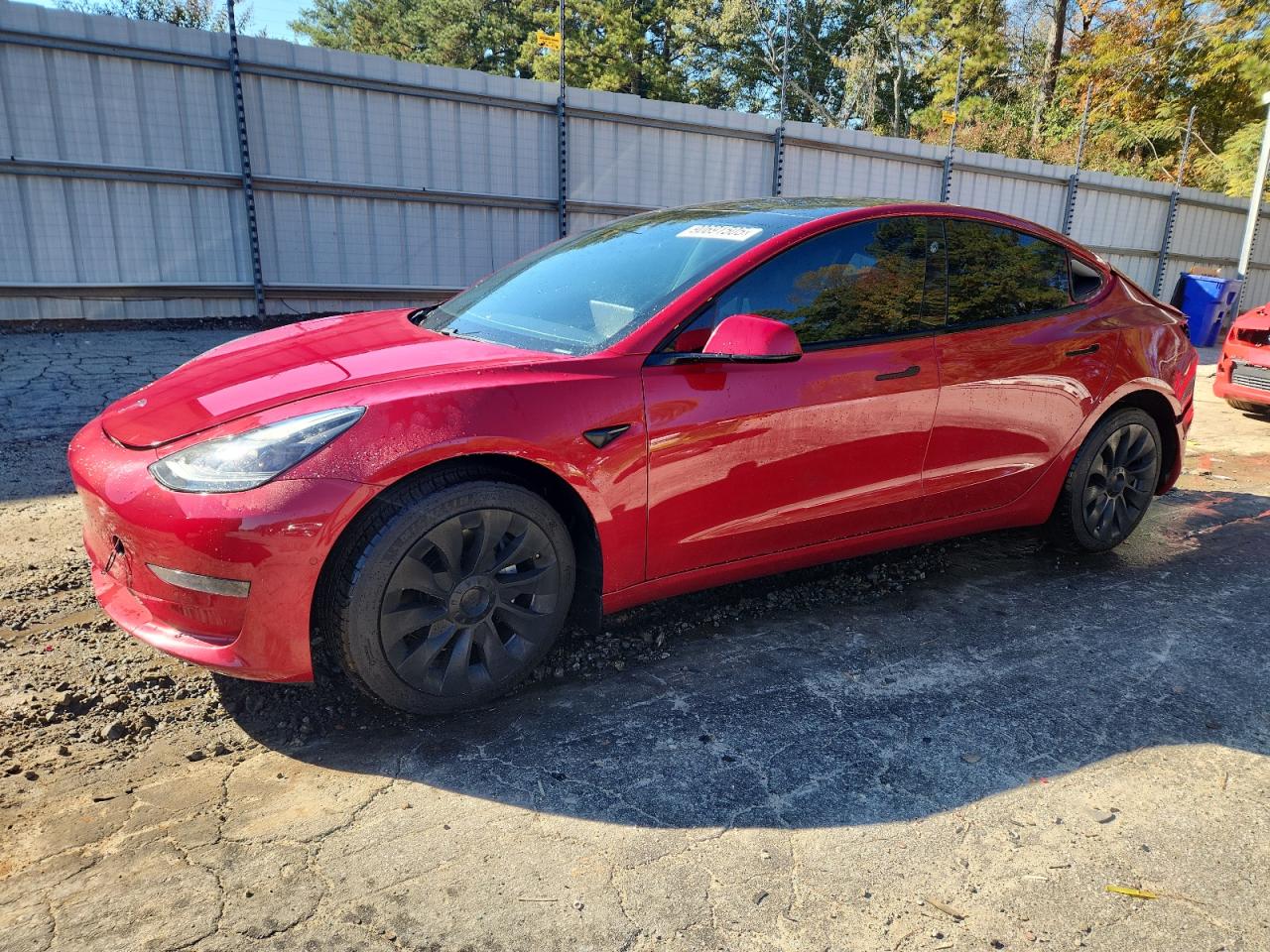 Lot #3291163964 2021 TESLA MODEL 3