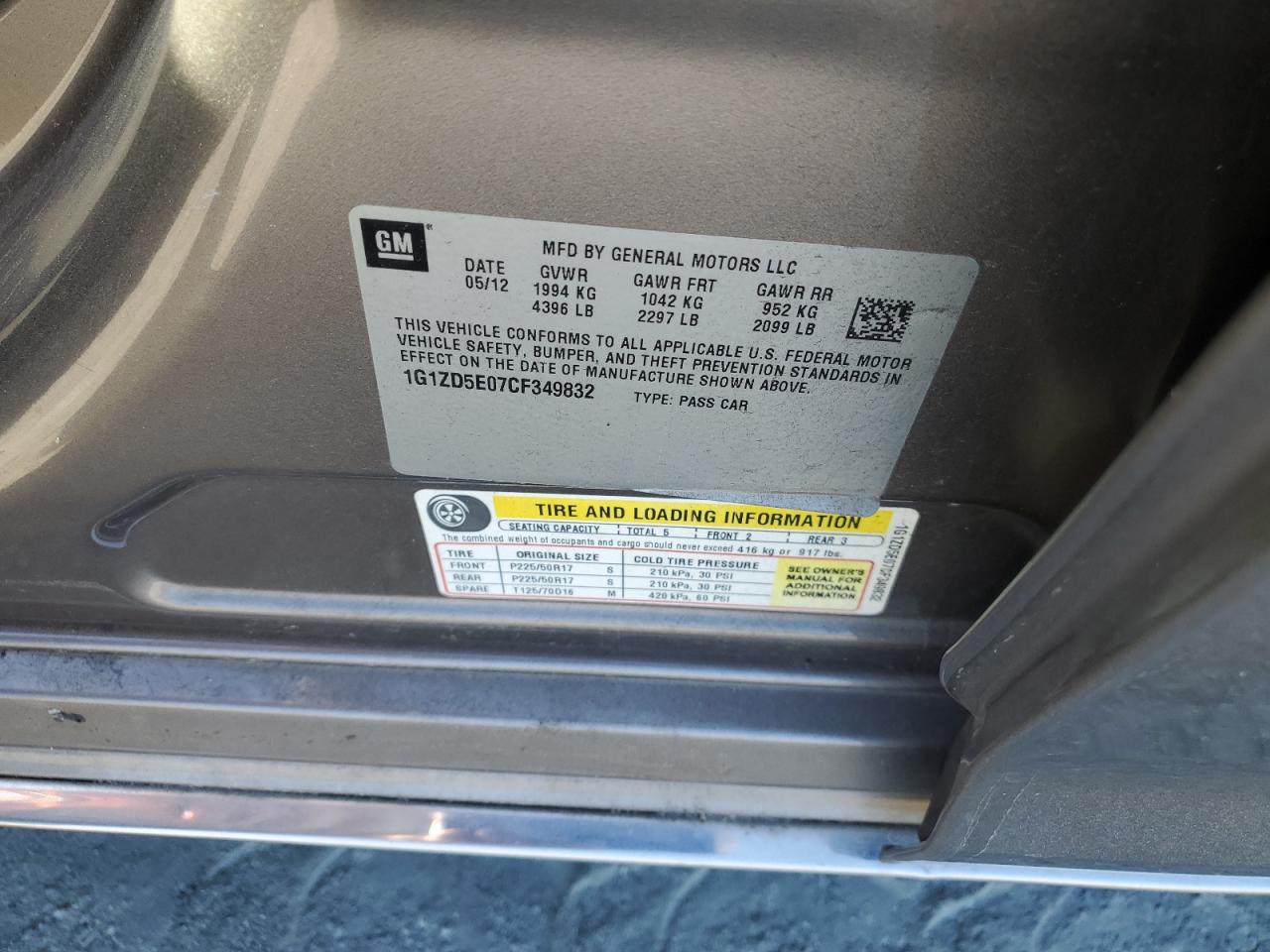 CHEVROLET MALIBU 2LT