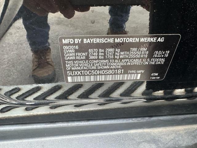 2017 BMW X5 XDR40E #3284609348