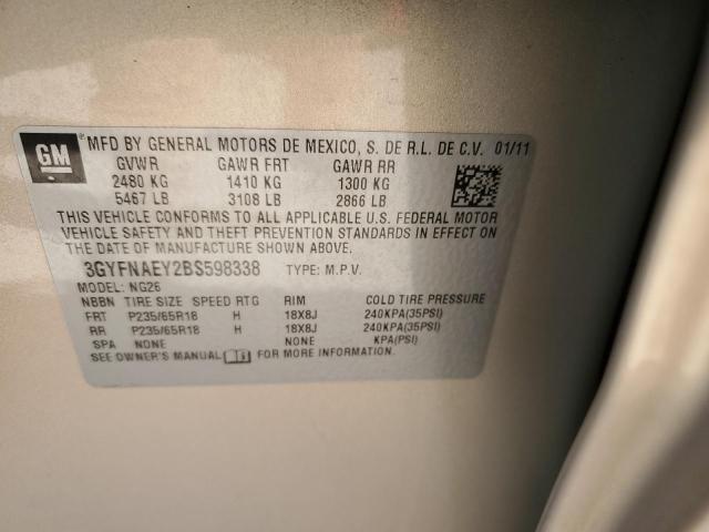 2011 CADILLAC SRX LUXURY #3284655335