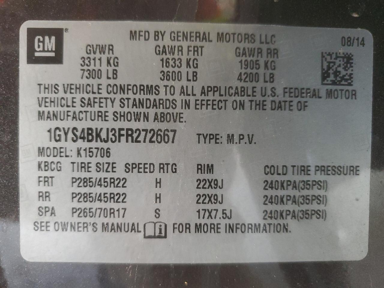 CADILLAC ESCALADE LUXURY