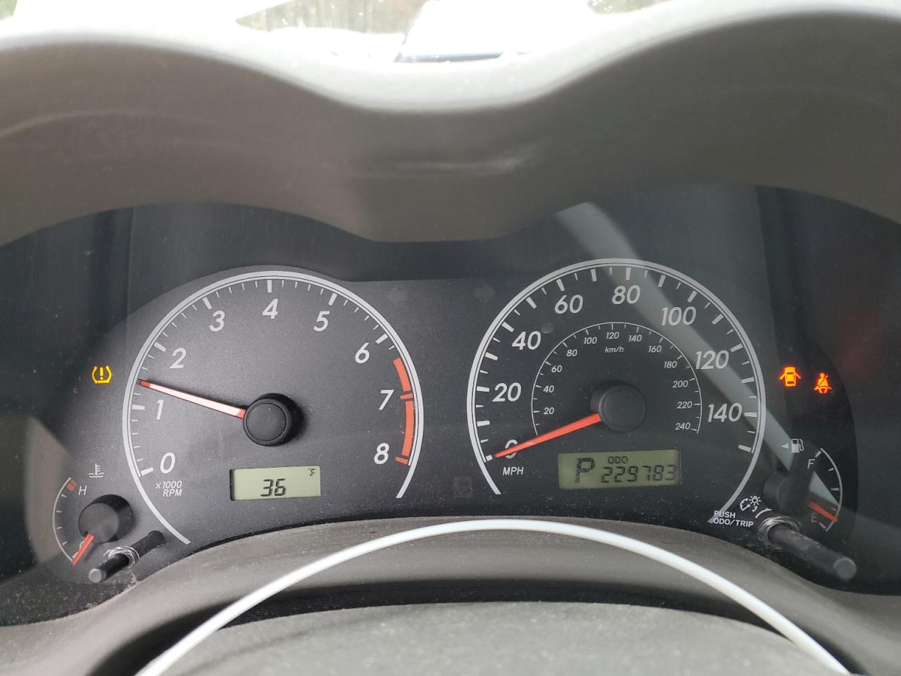 Lot #3317793135 2010 TOYOTA COROLLA BA